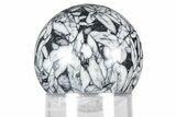 Polished Pinolite Sphere - Austria #380788-1